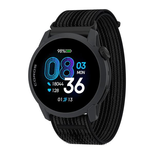 COROS PACE 4 GPS sports watch, nylon, black