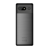 myPhone 7340 LTE - Silver - 2.8" IPS Display - Dual SIM - 2MP Camera - 1400 mAh
