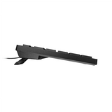 Natec Herring Wired Keyboard - US Layout, Black