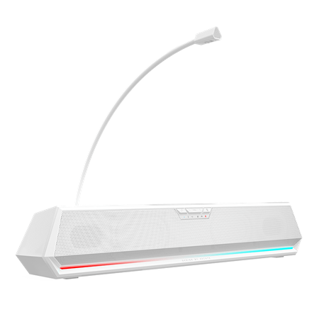 Edifier 7.1 Surround Gaming Speaker - G1500 BAR - Bluetooth - Wireless connection - White