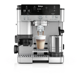 NINJA - Espresso Coffee Maker - ES601EU Luxe Café Premier - Pump pressure 11 bar - Built-in milk frother - Ground - 1650 W - Black/Stainless Steel