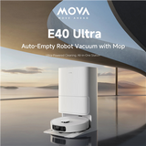 MOVA E40 Ultra - Wet&Dry - 5200 mAh - robot vacuum cleaner - 19000 Pa - White
