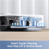MOVA E40 Ultra - Wet&Dry - 5200 mAh - robot vacuum cleaner - 19000 Pa - White