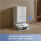 MOVA E40 Ultra - Wet&Dry - 5200 mAh - robot vacuum cleaner - 19000 Pa - White
