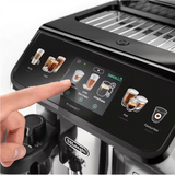 Delonghi - Coffee Maker - Eletta Explore ECAM450.65.S - Pump pressure 19 bar - Built-in milk frother - Automatic - 1450 W - Silver