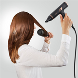 Rowenta HY8310F0 O Hair Dryer - 1700W, 3 Temperature Settings, Diffuser Nozzle - Black