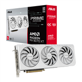 ASUS Prime Radeon RX 9070 XT White OC Edition 16GB GDDR6 Graphics Card