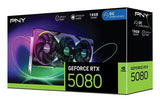 PNY GeForce RTX 5080 ARGB OC 16GB GDDR7 Graphics Card