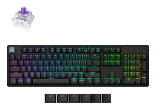Keychron K10 Wireless Mechanical Keyboard - K10H-J1 - Black