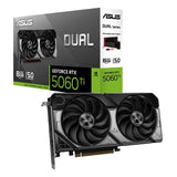 ASUS DUAL GeForce RTX 5060 Ti 8GB GDDR6 Graphics Card