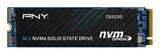PNY CS2230 500GB M.2 NVMe PCIe Gen3 x4 SSD - 3300MB/s Read, 2500MB/s Write