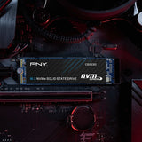 PNY CS2230 500GB M.2 NVMe PCIe Gen3 x4 SSD - 3300MB/s Read, 2500MB/s Write