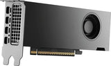 Graphics Card-PNY-NVIDIA-RTX PRO 4000-24 GB-GDDR7-192 bit-PCI Express x8 5.0-Active-VCNRTXPRO4000LP-PB