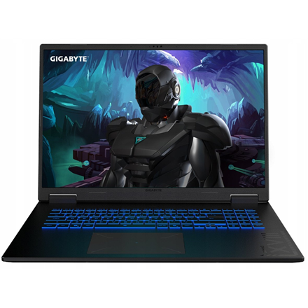 Gigabyte A18 Gaming 3VH Black Steel - 18", IPS, 165Hz, WQXGA (2560x1600), Matte - AMD Ryzen 7 260 - 16 GB - 1 TB SSD - NVIDIA GeForce RTX 5060 8 GB GDDR7 - ...