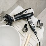 Mesko MS 2287 Hair Dryer - 2200W - Black/Champagne