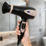 Mesko MS 2287 Hair Dryer - 2200W - Black/Champagne