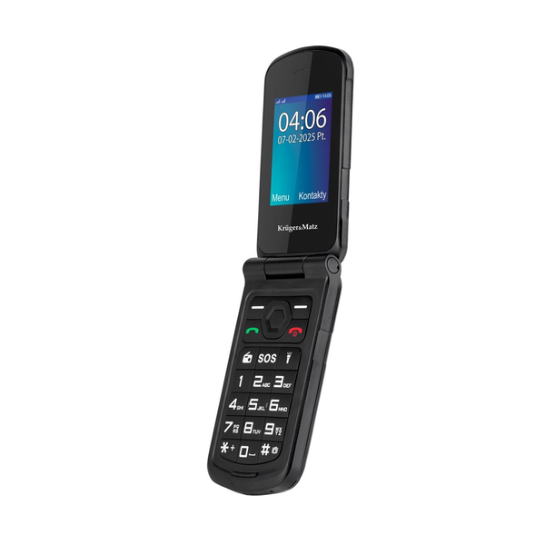 Kruger & Matz Iron 5 Flip 4G IP68 / IP69K Rugged Phone