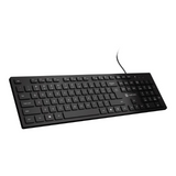 Natec Herring Wired Keyboard - US Layout, Black