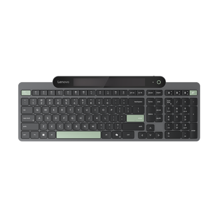 Lenovo Self-Charging Bluetooth Keyboard - Lithuanian Layout - Black
