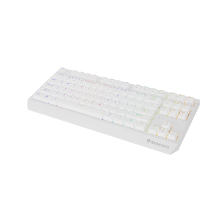 Genesis THOR 230 Wireless Mechanical Gaming Keyboard - Outemu Red - White - US Layout