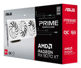 ASUS Prime Radeon RX 9070 XT White OC Edition 16GB GDDR6 Graphics Card