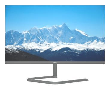 LCD Monitor-DAHUA-23.8 "-1920 x 1080 pixels-Full HD-Native aspect ratio 16:9-LED-Flat-DHI-LM24-C201P