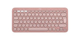 LOGITECH K380S Multi-Device Bluetooth Keyboard - Tonal Rose (US INT'L)