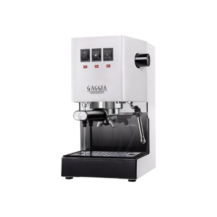 Gaggia - Coffee Maker - RI9481/13 Classic E24 - Pump pressure 15 bar - Built-in milk frother - Semi-automatic - Polar White
