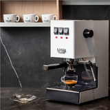 Gaggia - Coffee Maker - RI9481/13 Classic E24 - Pump pressure 15 bar - Built-in milk frother - Semi-automatic - Polar White