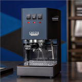 Gaggia Coffee Maker - RI9481/15 Classic E24 - Pump pressure 15 bar - Built-in milk frother - Semi-automatic - Classic Blue