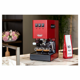Gaggia - Coffee Maker - RI9481/12 Classic E24 - Pump pressure 15 bar - Built-in milk frother - Semi-automatic - Cherry Red