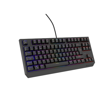 Genesis THOR 230 Mechanical Gaming Keyboard - Wired - US Layout - Outemu Brown Switches - Black