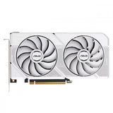 Graphics Card-ASUS-NVIDIA-GeForce RTX 5060-8 GB-GDDR7-128 bit-PCI Express 5.0-Active-DUAL-RTX5060-O8G-WHITE