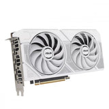 Graphics Card-ASUS-NVIDIA-GeForce RTX 5060-8 GB-GDDR7-128 bit-PCI Express 5.0-Active-DUAL-RTX5060-O8G-WHITE