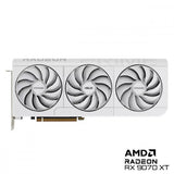 Graphics Card-ASUS-AMD-Radeon RX 9070 XT-2460 MHz-16 GB-GDDR6-256 bit-PCI Express 5.0-Active-PRIME-RX9070XT-O16G-WH