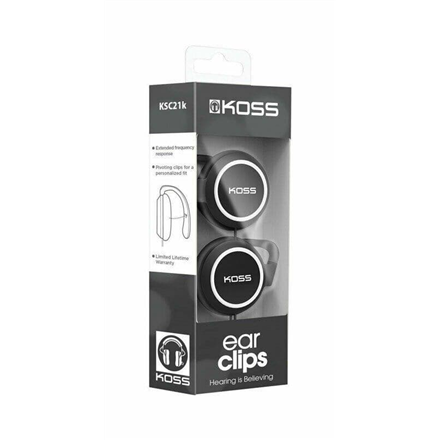 Koss KSC21k Wired In-Ear Headphones - Black