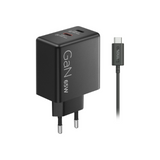 LENOVO 65W Dual USB-C GaN Power Adapter - Black