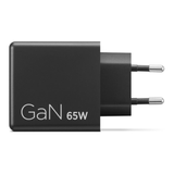 LENOVO 65W Dual USB-C GaN Power Adapter - Black
