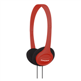 Koss KPH7r Wired On-Ear Headphones - Red
