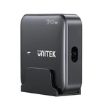Unitek P1228ABK01-EU 70W GaN Network Charger - 2x USB-C, 2x USB-A