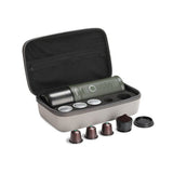 Outin Nano Travel Kit, Espresso Machine Bundle with Nano Protective Case, model OTEM-01, color Forest Green