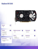 Radeon RX 560 4GB GDDR5 Graphics Card