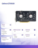 Graphics GeForce GTX 1650 4GB GDDR6 Graphics Card