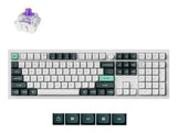 Keychron Q6 Max Wireless RGB Mechanical Keyboard - Shell White (Q6M-P1)