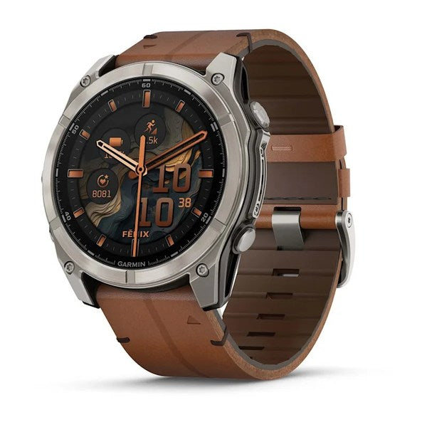 Garmin Fenix 8 51mm AMOLED GPS Smartwatch - Titanium
