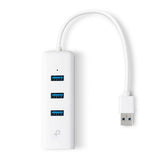 TP-LINK UE330 3-Port USB 3.0 Hub & Gigabit Ethernet Adapter