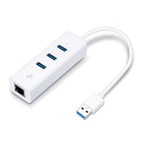 TP-LINK UE330 3-Port USB 3.0 Hub & Gigabit Ethernet Adapter