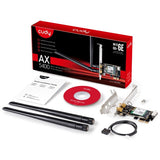 Tinklo Cudy WE3000 Wi-Fi 6E PCI-E Adapter - 2400 Mbps Tri-Band Bluetooth 5.2