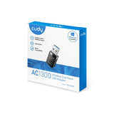 Adapteris Cudy WU1300S Dual-Band 867 Mbit/s USB Wi-Fi Adapter