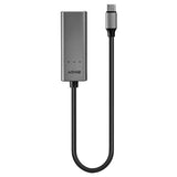 LINDY USB 3.2 Type C to 2.5G Ethernet Adapter - 5 Gbps, Silver
